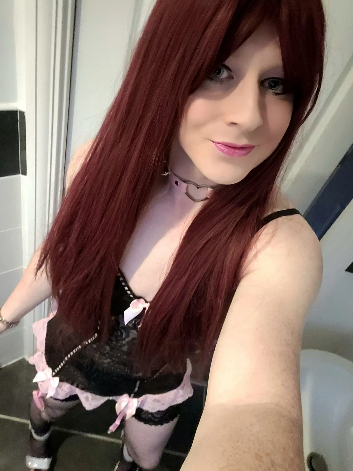Dumb sissy keeps getting scared and deleting her exposures - please help permanently ruin me!! X image 12