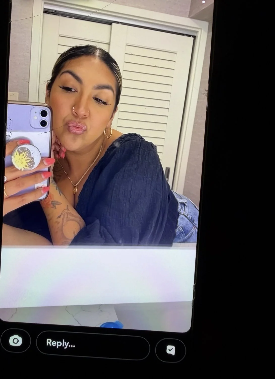 wet pussy mexican bbw cheater sends me snaps behind clueless husbands back. image 5