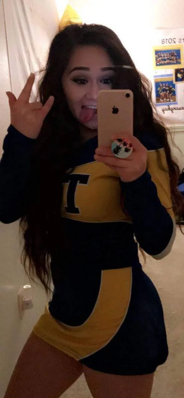 Cum 4 Me In My Cheer Captain Outfit - Class Of 2018 image 1