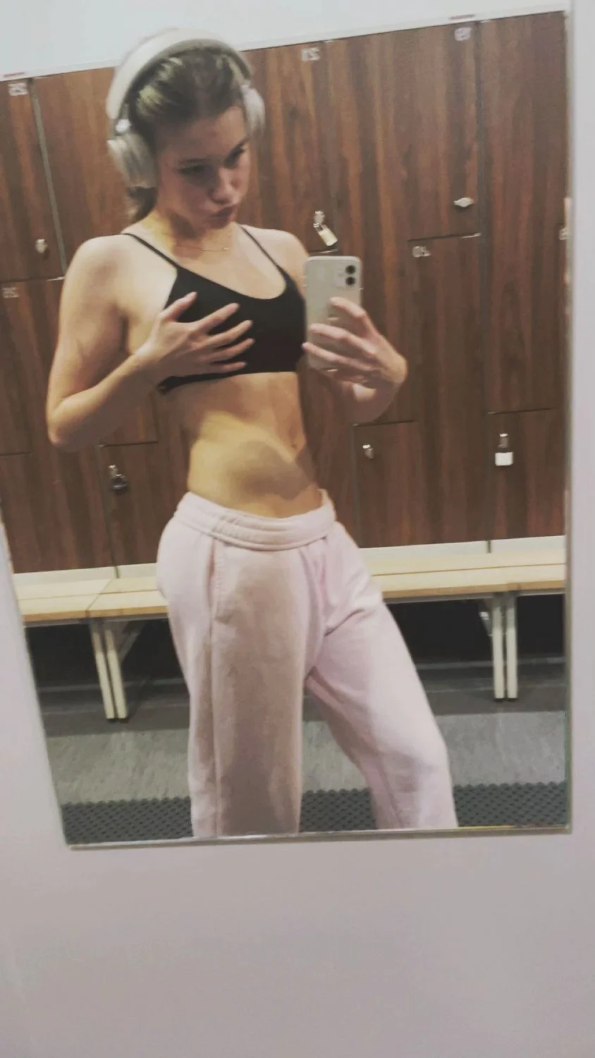 Finnish Brunette petite slut. part 2 (new) likes to show off her tight body main image