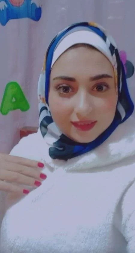 Veiled Arab woman with a white European body image 6