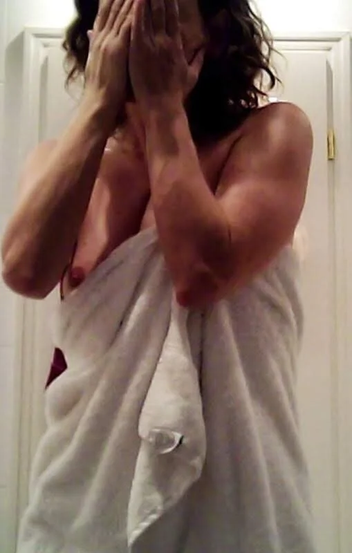 Wife Caught In The Shower image 8
