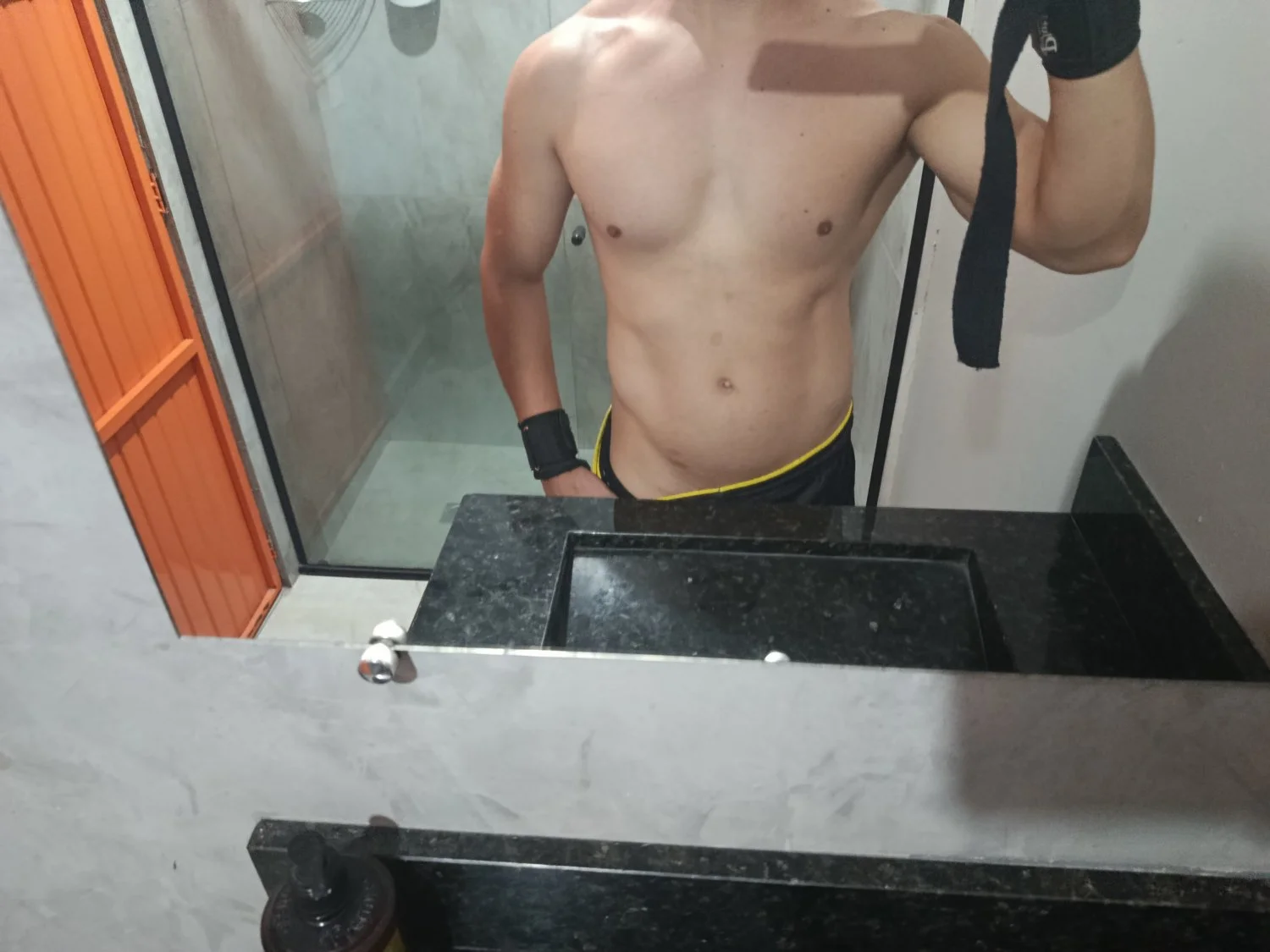 Watch me undress and see the pump image 2