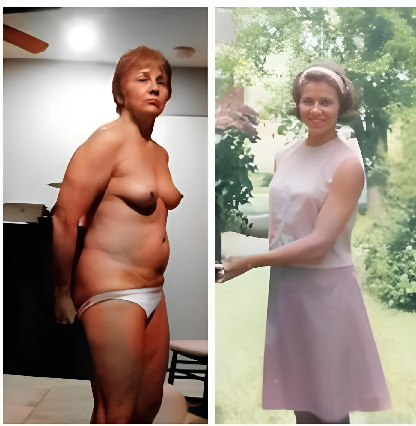 DANIELLE AS A YOUNG WHORE, AND NOW WHORE image 1
