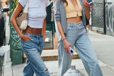 Braless and bare midriffs cover image
