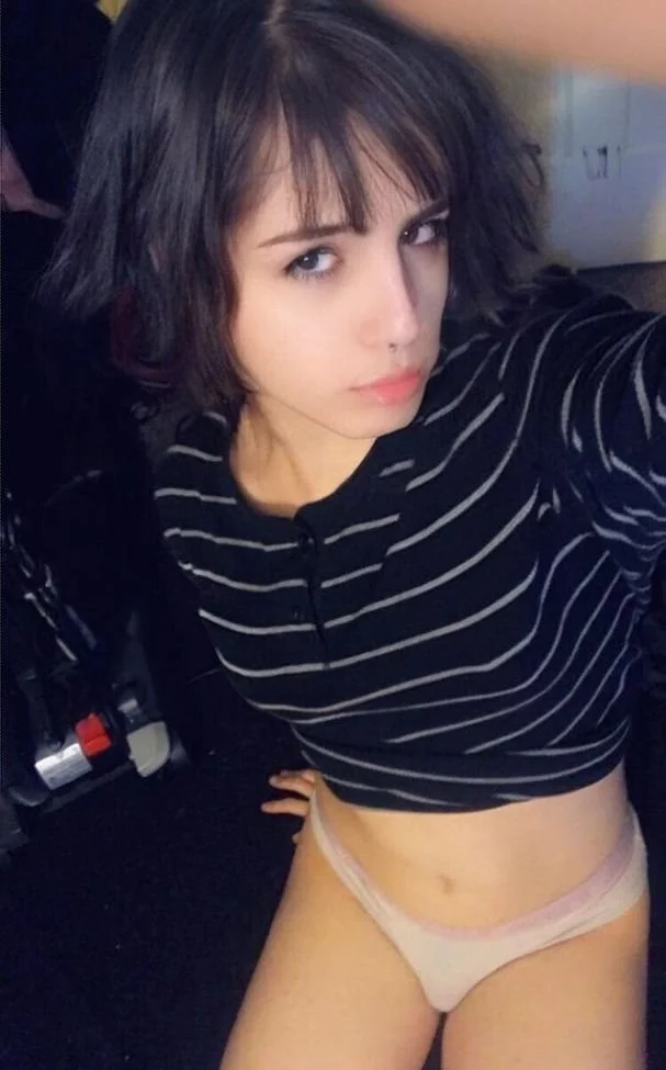 Trans Girl Natalie Okan Showing off her tiny clitty and fat ass image 35