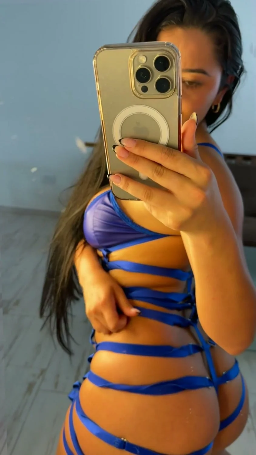 🔞 natural tits nasty slut getting creampie shaved pussy nude 🍑💦 OF image 4