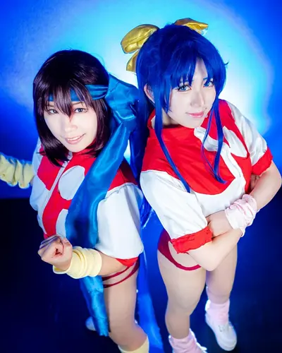 Aim for the Top! Takaya Noriko Amano Kazumi cosplayer bbc orgy cover image