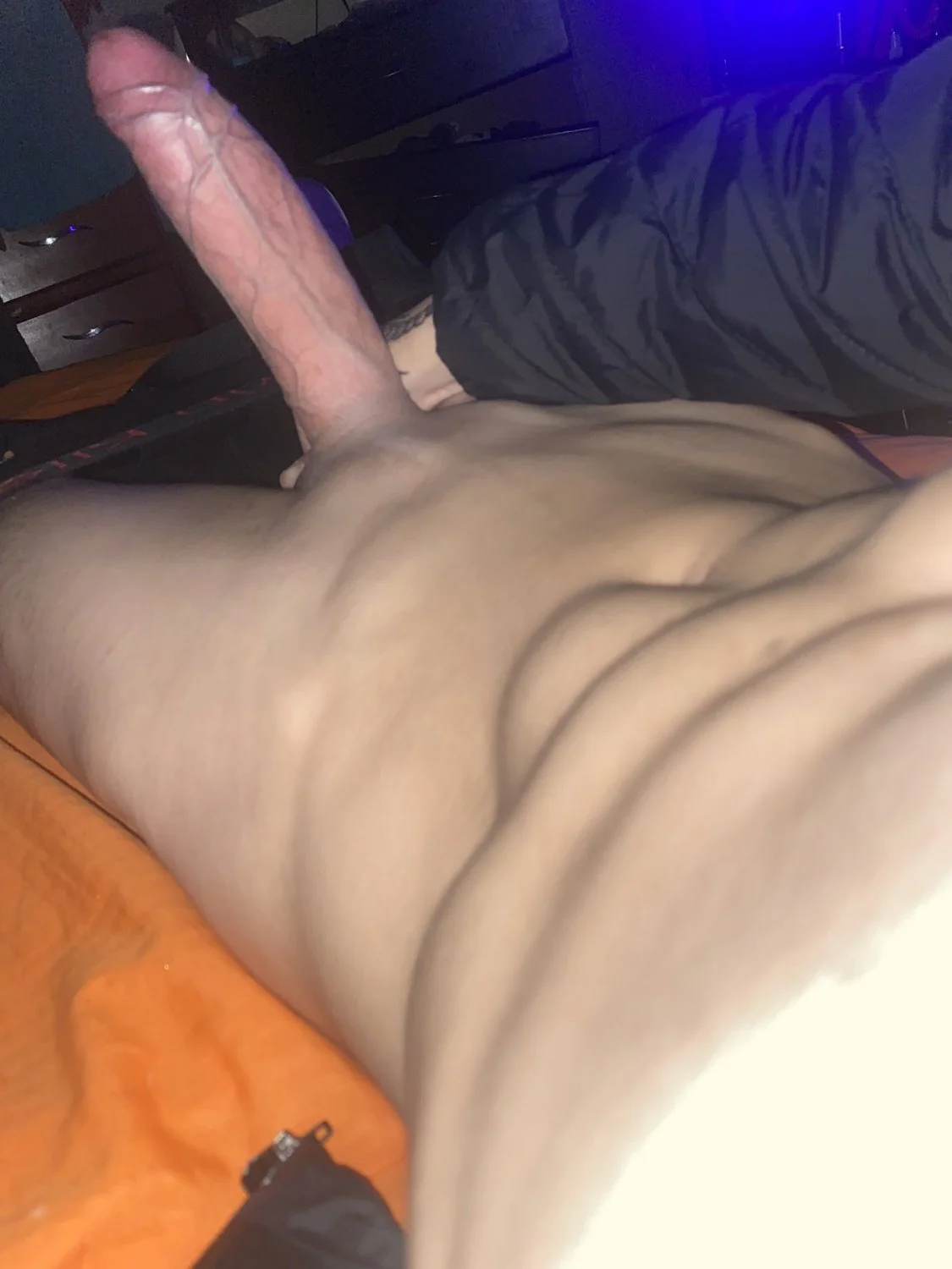 Big white cock , who wants ? image 11