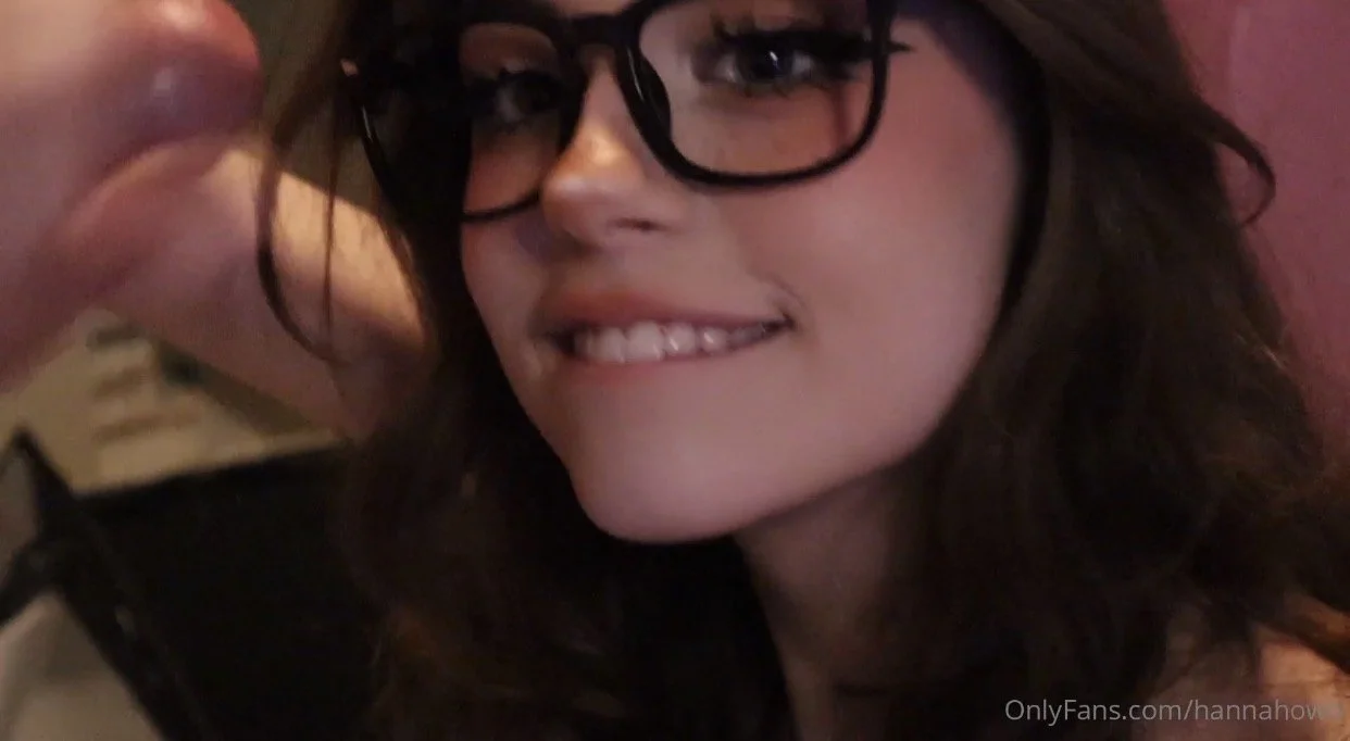 Cute teen gives handjob with saliva main image