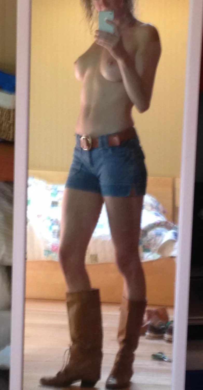 Nude in jeans image 46