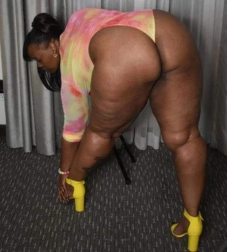 Neeka in a thong bodysuit heels showing off her round ass Hampton VA main image