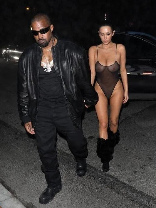 Bianca Censori Nipples See-Through (Kanye West Wife) image 5