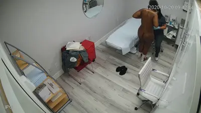 [Spycam] Getting her sexy body waxed cover image