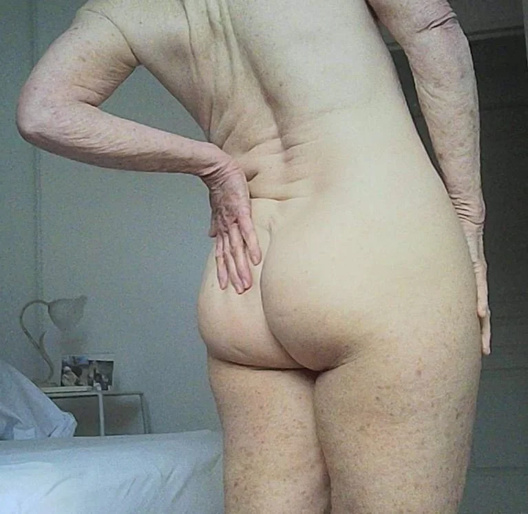 Latest unaware granny nurse Solange cheating (soft parts first) image 13