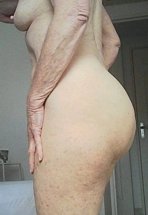 Latest unaware granny nurse Solange cheating (soft parts first) image 6