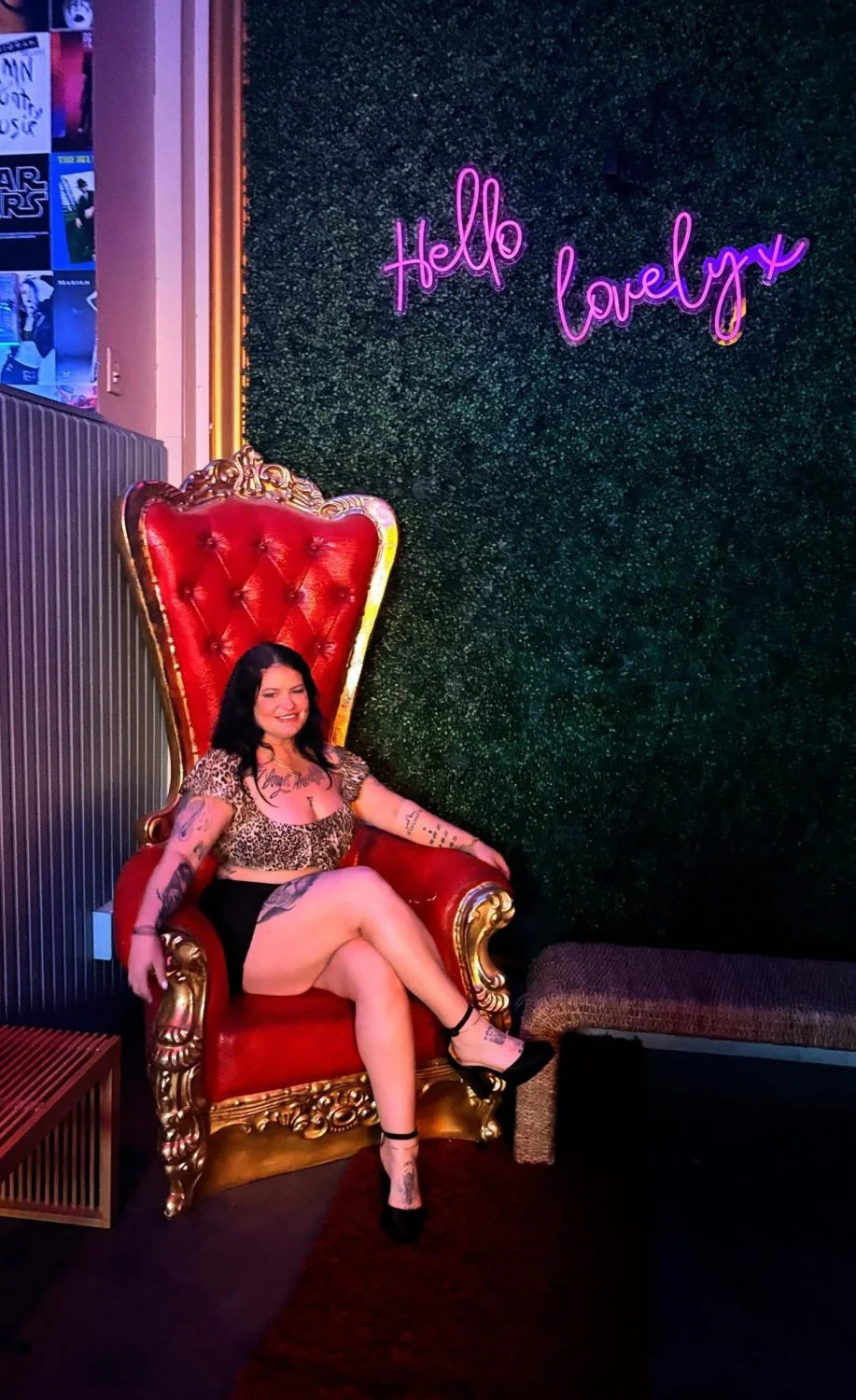 PNW tatted big tit tease image 1