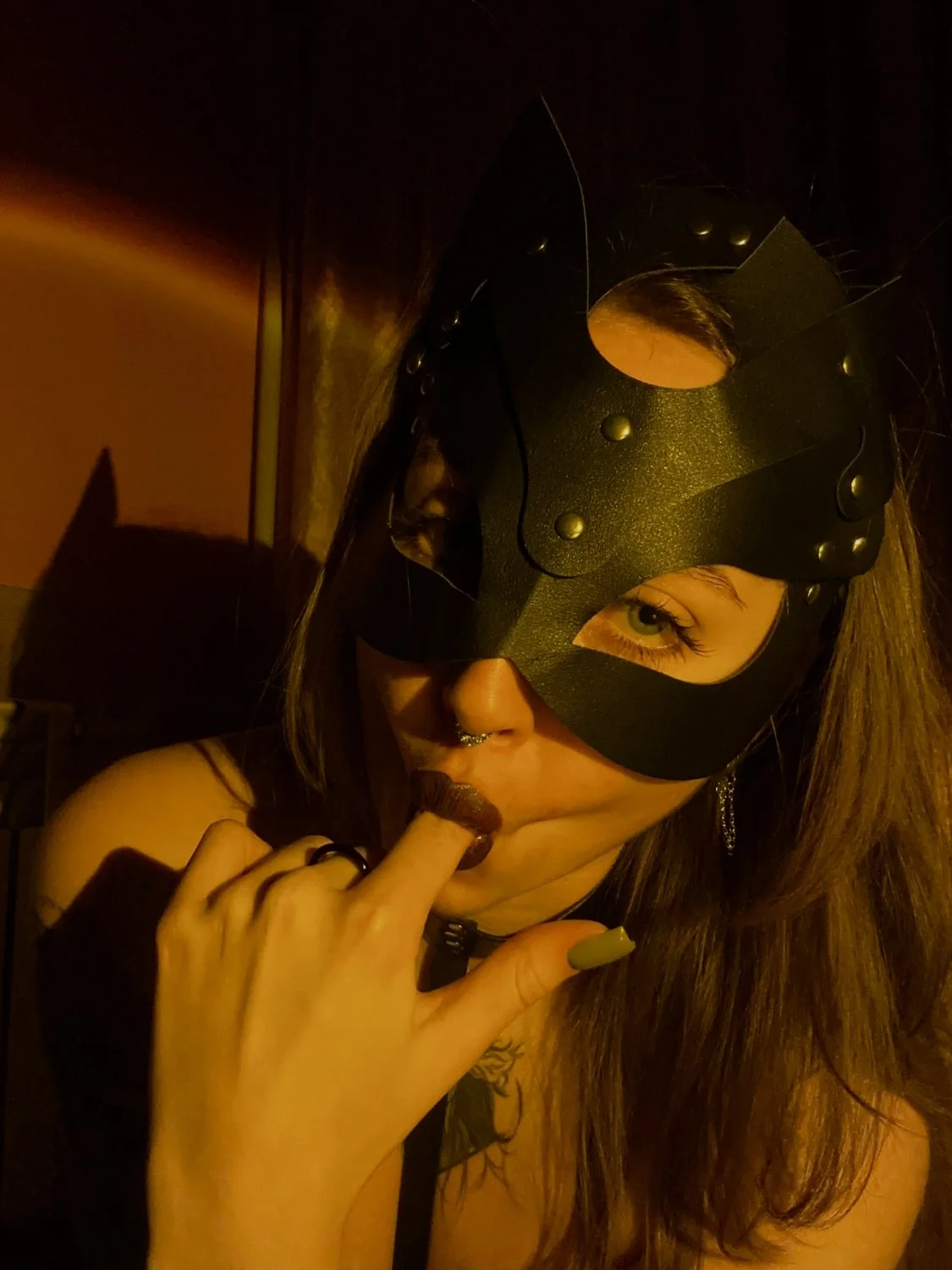 naughty young cosplay cat girl image 4