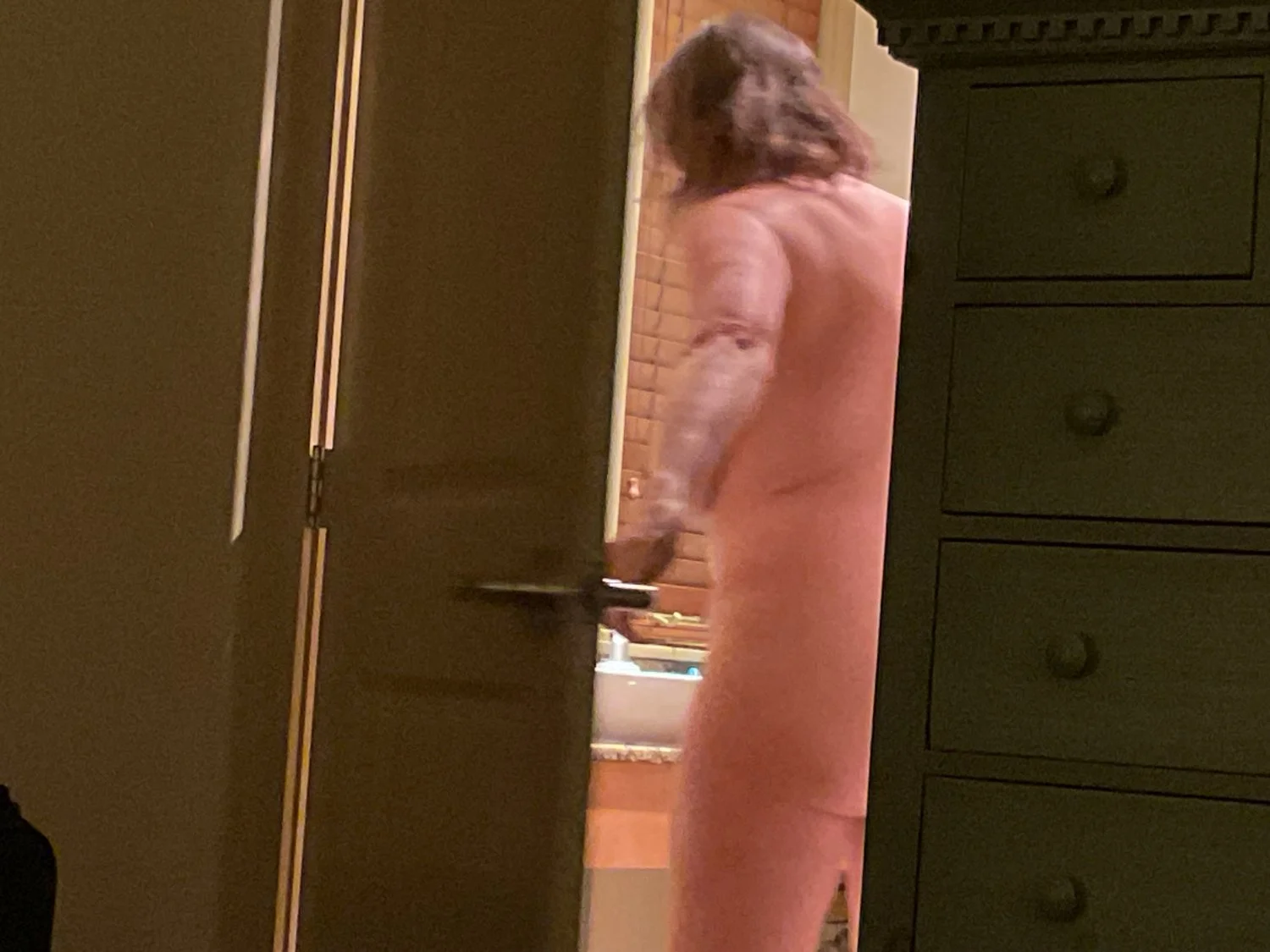 Wife strips for shower image 5