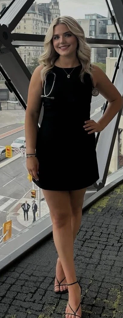 Julie IRL Canadian Ontario Guelph University Blonde Beauty Teen Cutie Slut image 40