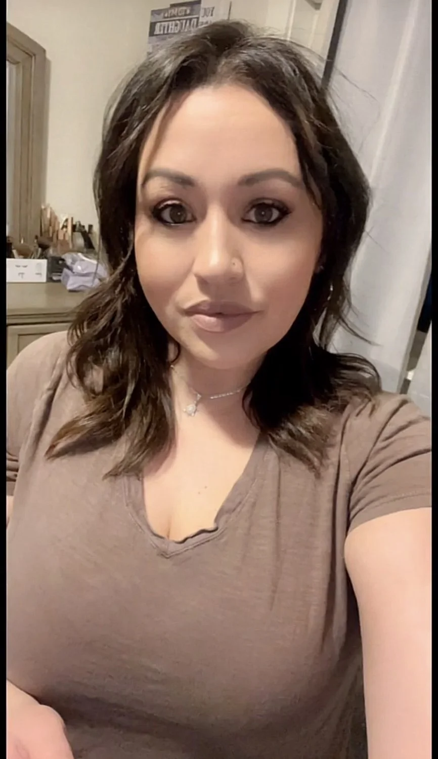 My fat bbw aunt is such a pretty Latina whore image 34