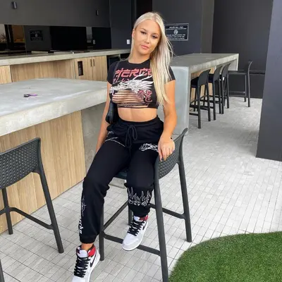 Blonde bimbo is a throat goat cover image