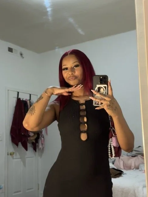 Chocolate Ebony redbone baddie image 38