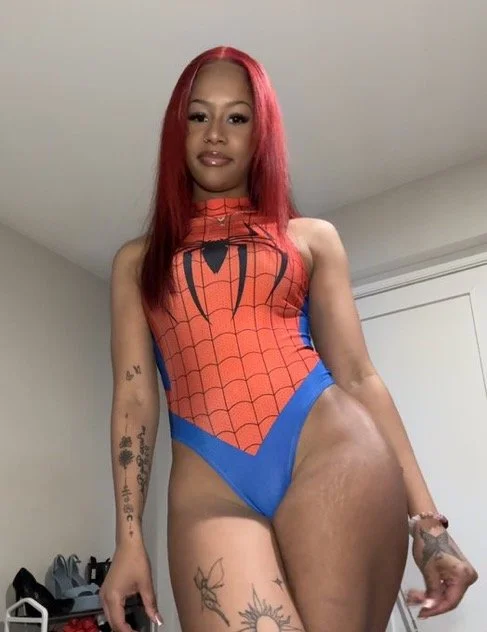 Chocolate Ebony redbone baddie image 4