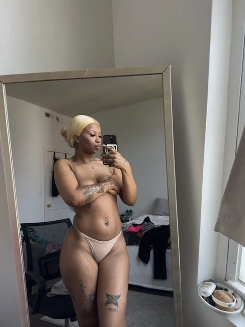 Chocolate Ebony redbone baddie image 49