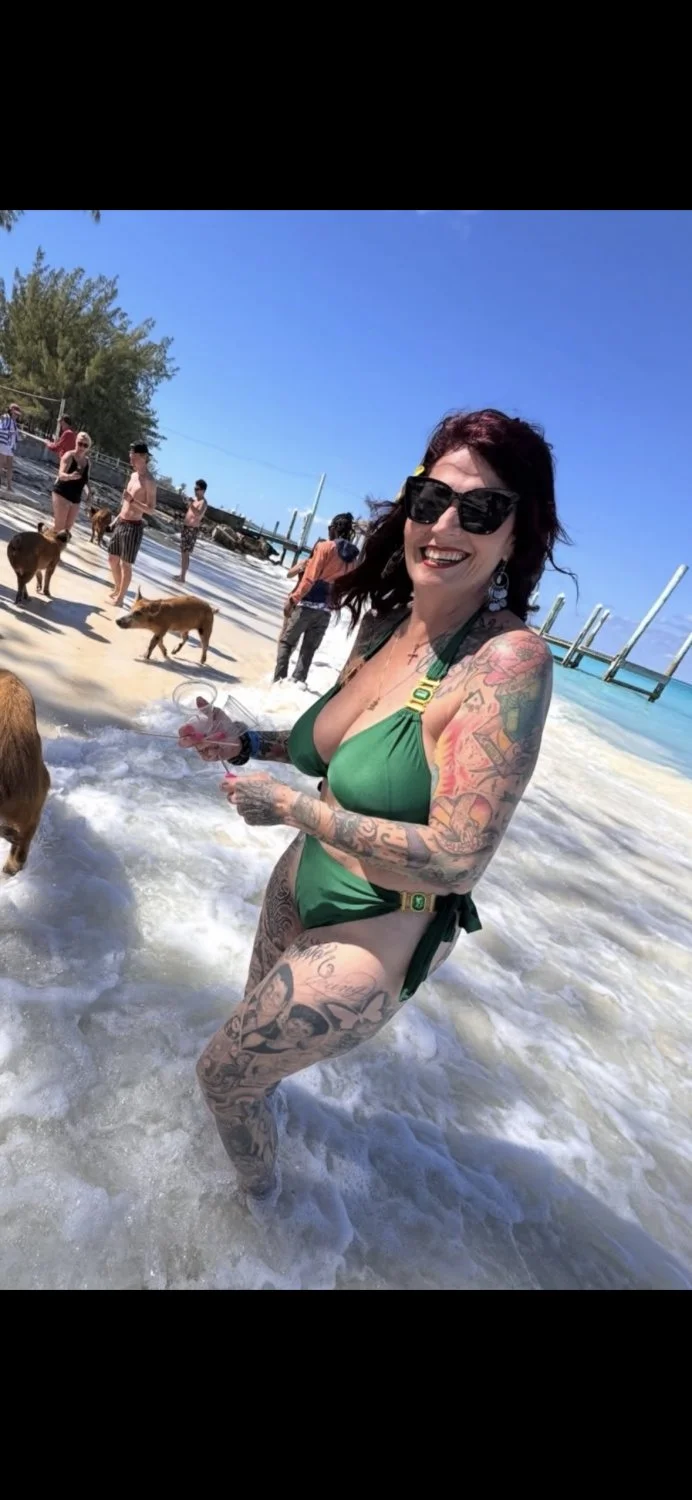 Red head milf with huge tits image 2