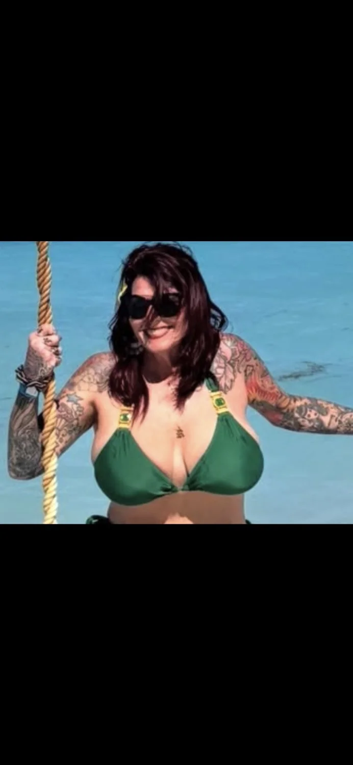 Red head milf with huge tits image 4