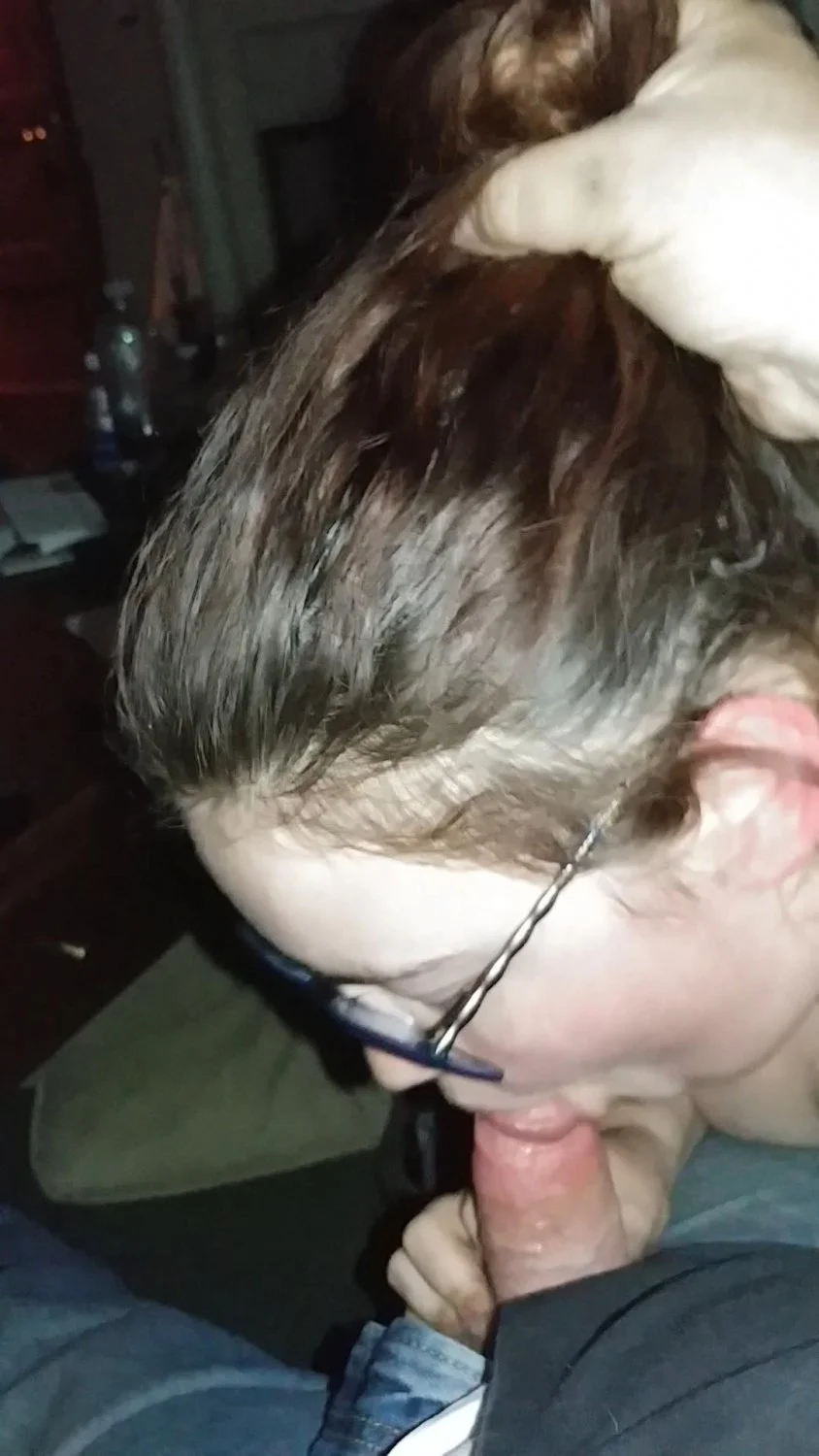 Nicole sucks my cock and ends with a hand job image 5
