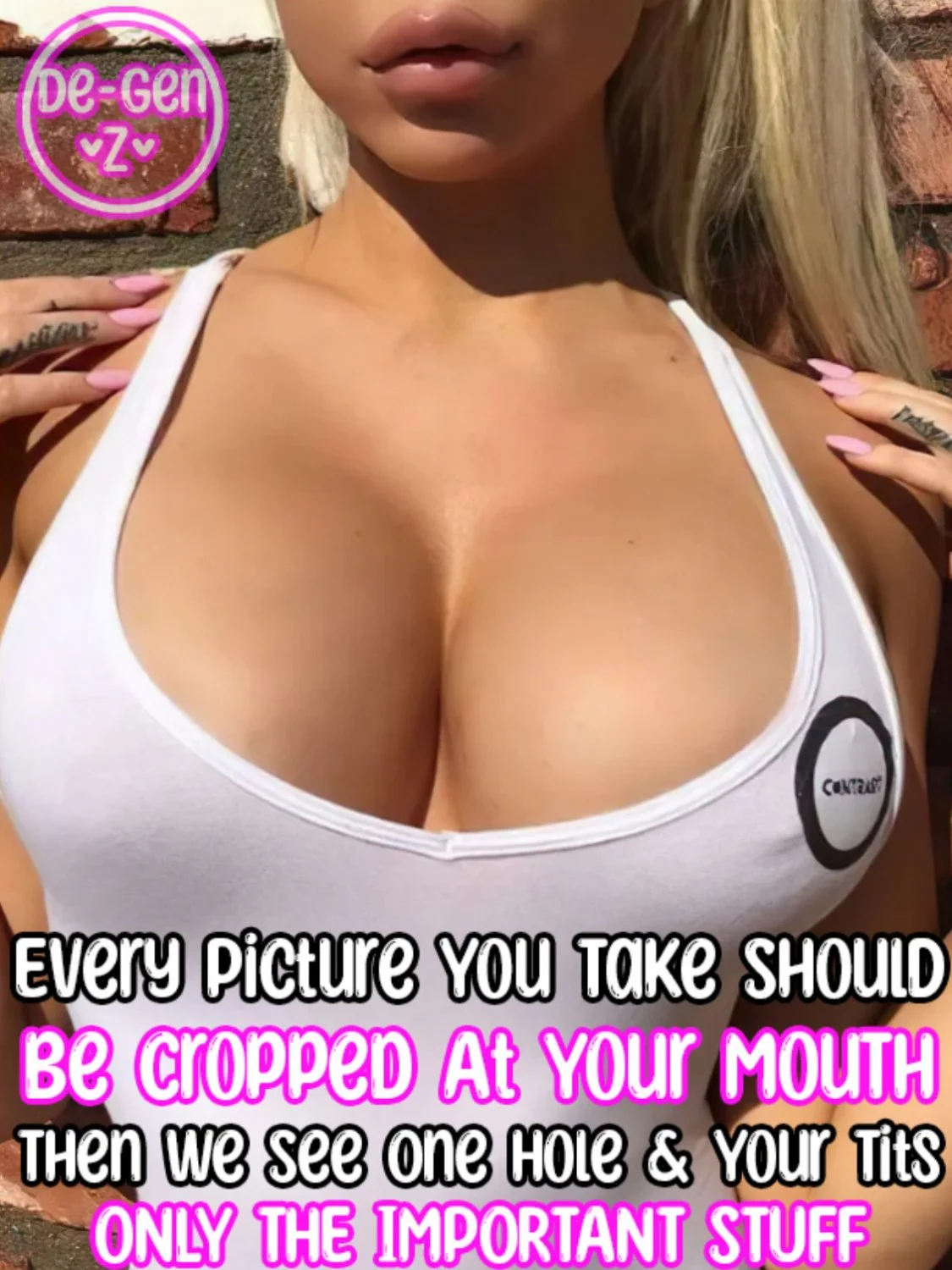 Misogyny porn captions image 6