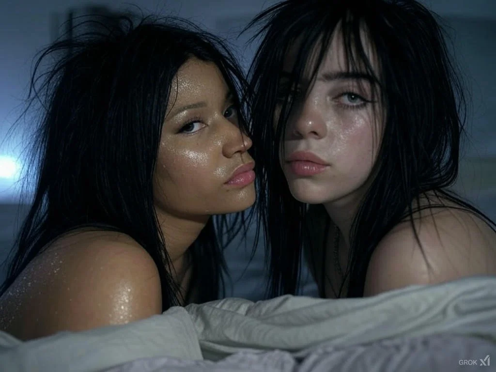 Celebrity AI Billie Nicki Maid sluts image 11