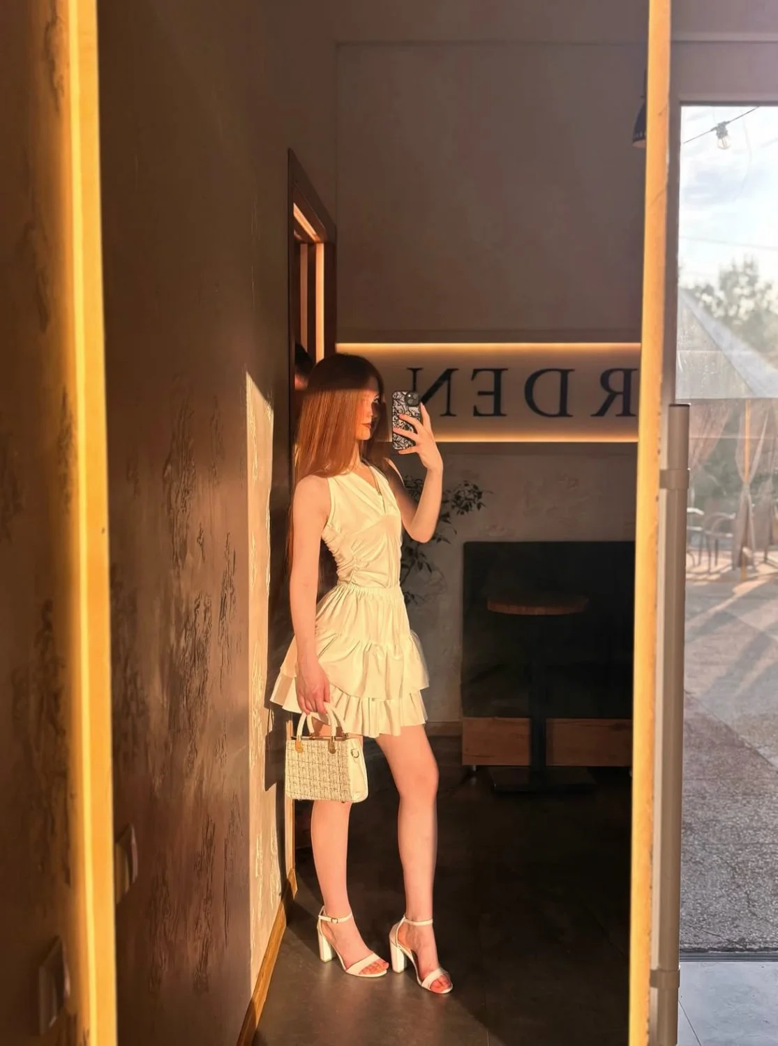 18yo redhead slut love wearing high heels image 11