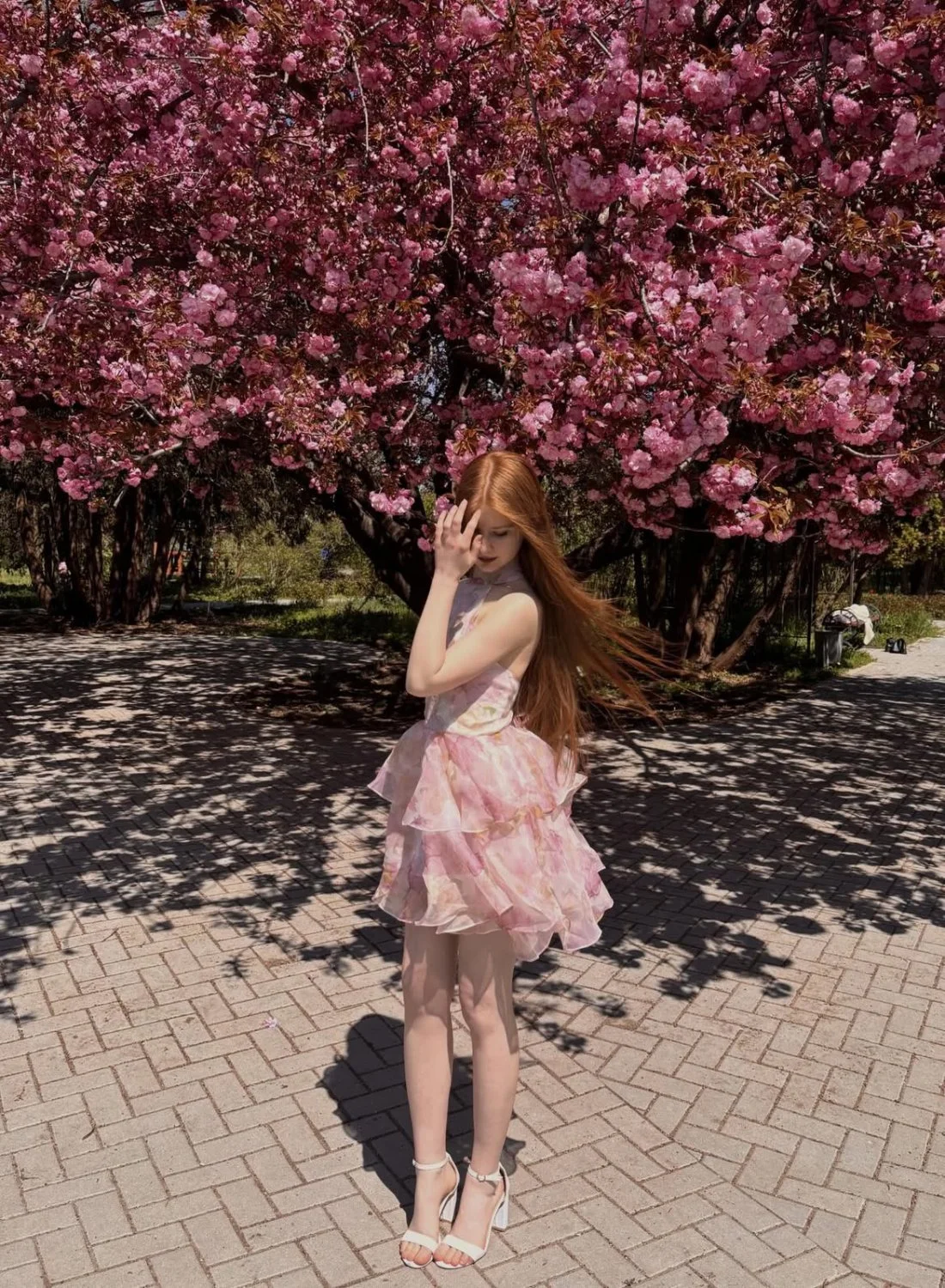 18yo redhead slut love wearing high heels image 18
