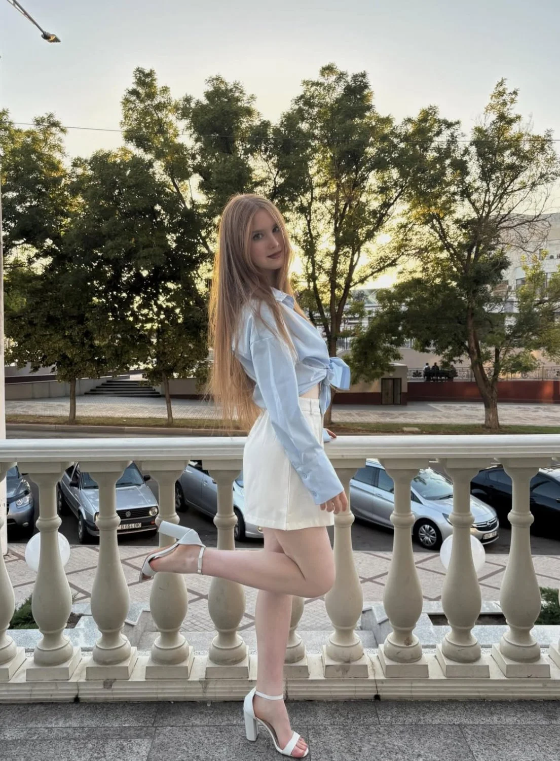 18yo redhead slut love wearing high heels image 19