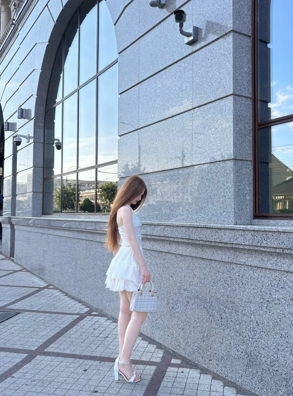 18yo redhead slut love wearing high heels image 21
