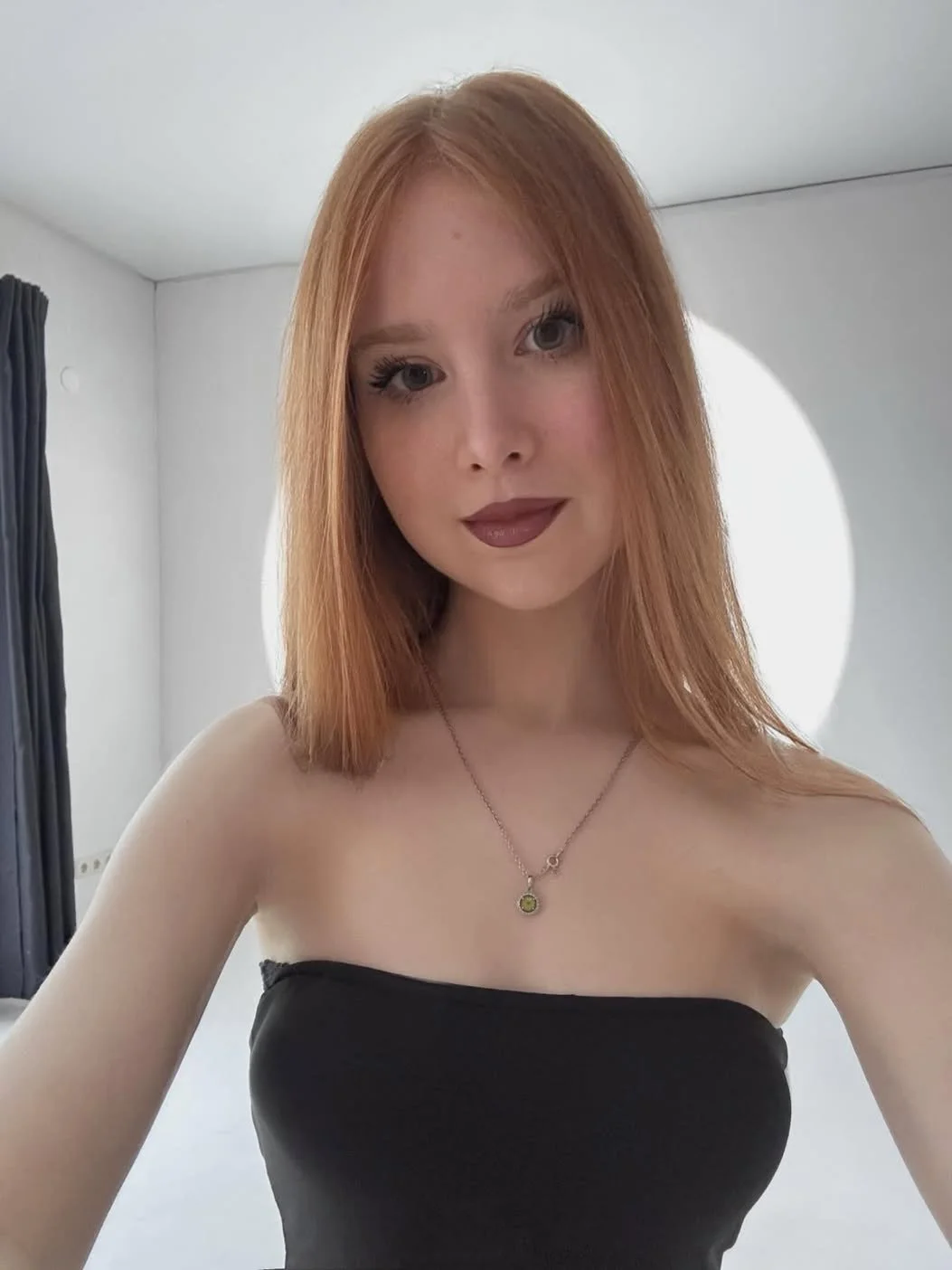 18yo redhead slut love wearing high heels image 3