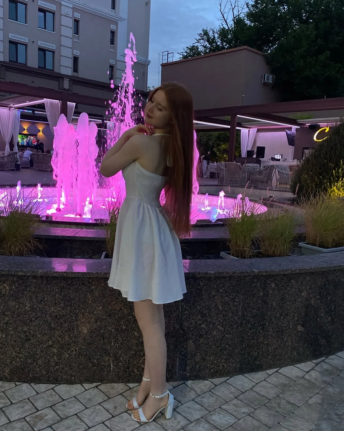 18yo redhead slut love wearing high heels image 9