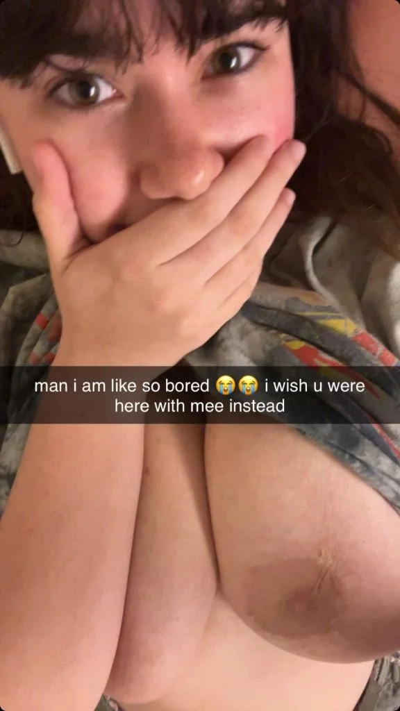 chubby college girl with massive tits snapchat nudes image 3