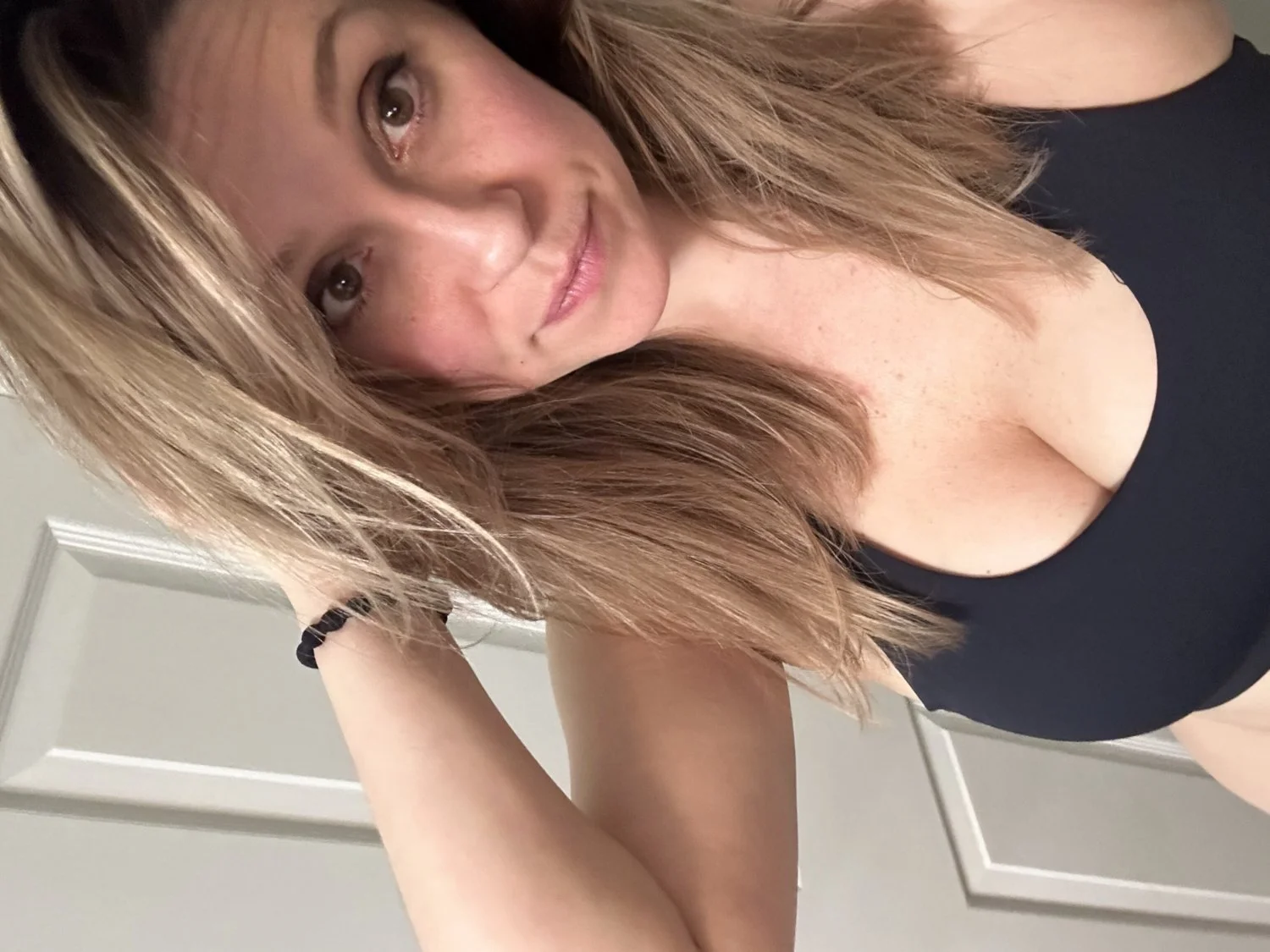 Pretty blonde wife shared image 2
