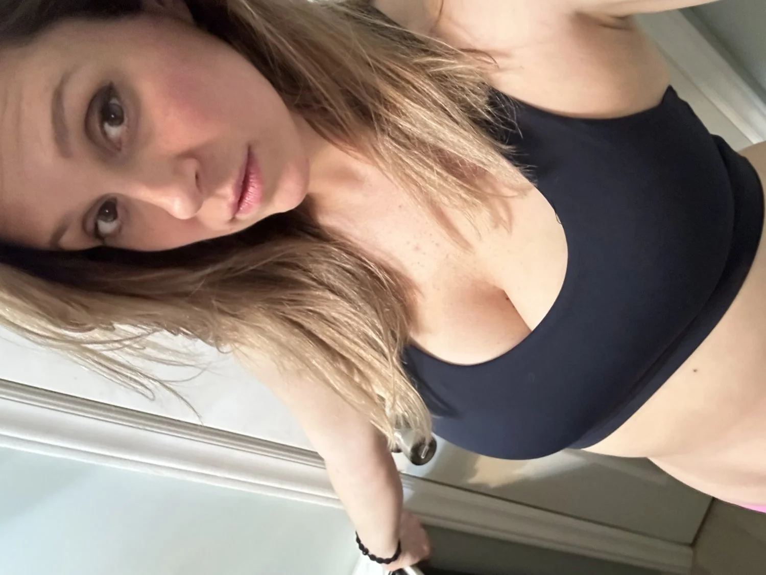Pretty blonde wife shared image 5