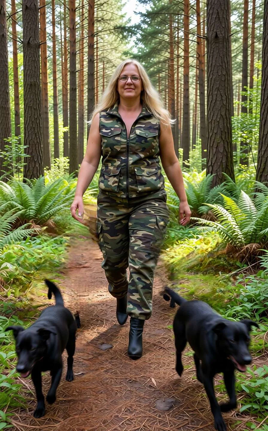 Taking a dressed then nude walk thru Pointe Defiance Park in Tacoma Wa main image