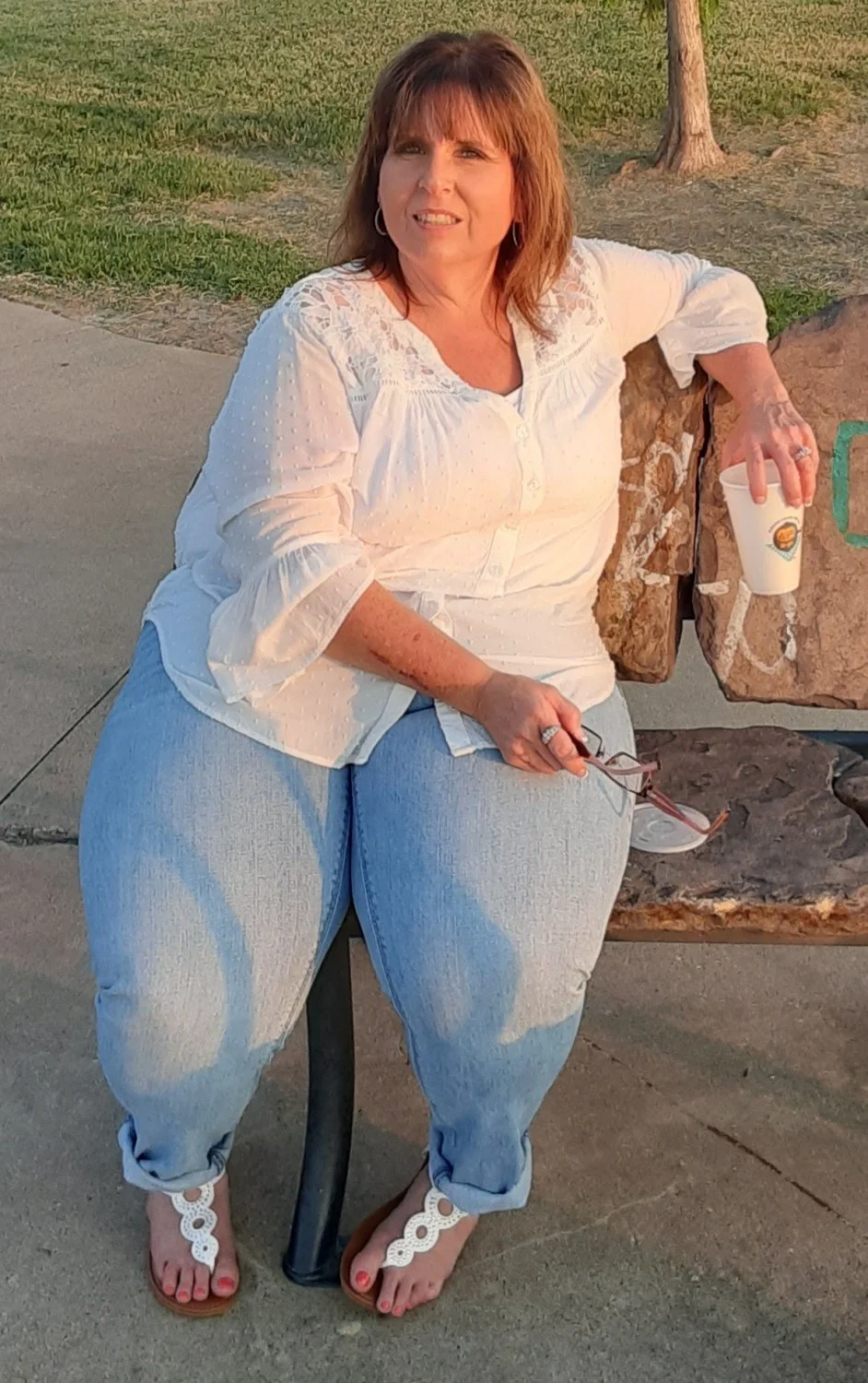 Saggy tits Bbw naughty wife image 10
