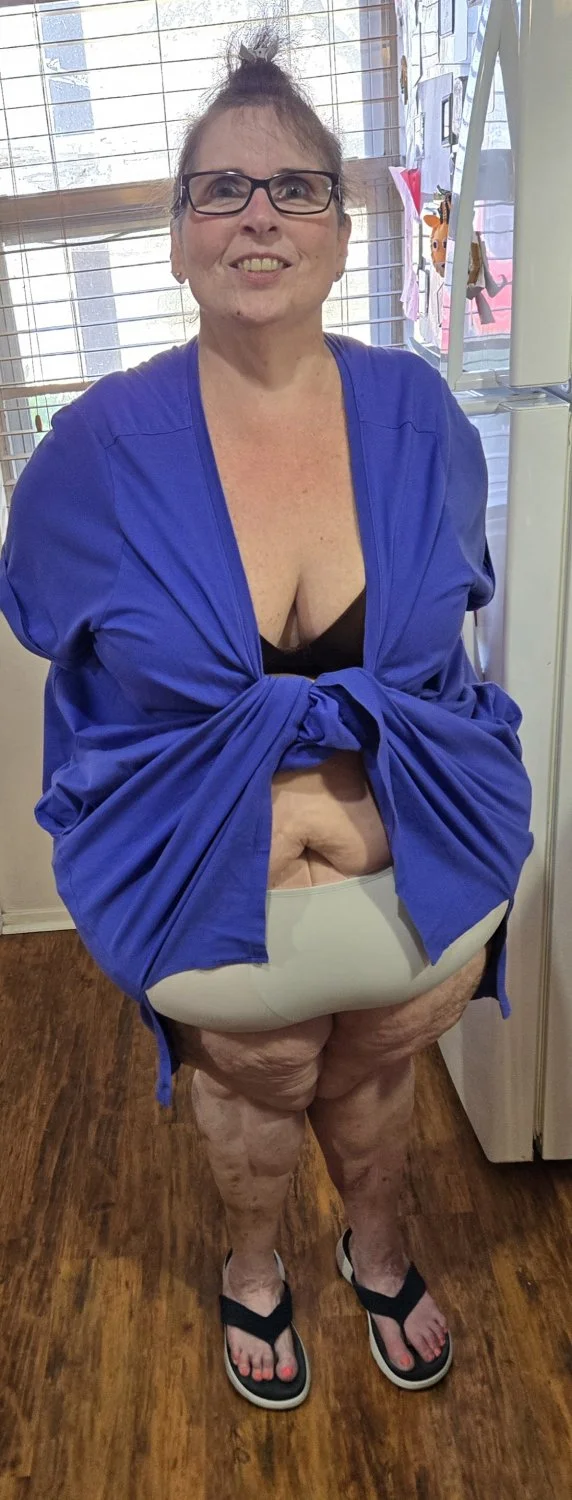 Saggy tits Bbw naughty wife image 11