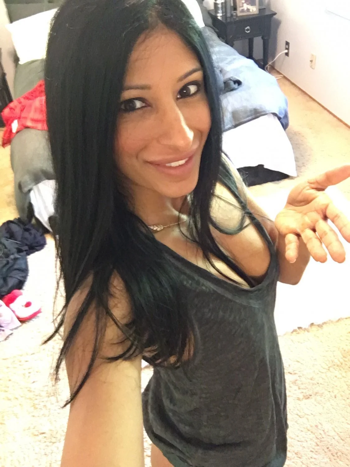 Sexy KIK hot wife showing off her fit body image 25