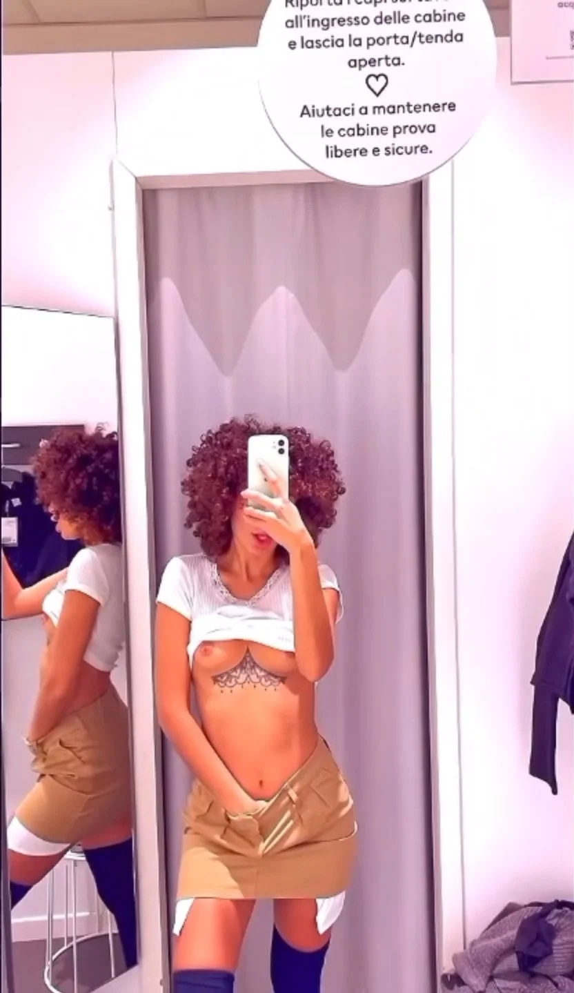 Flashing to Worker in Dressing Room image 7