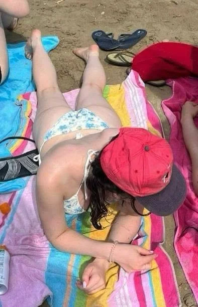 College slut with nice tits image 14