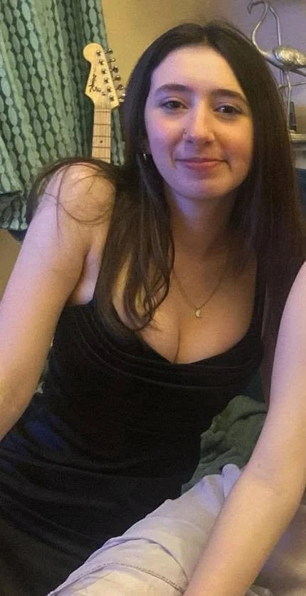 College slut with nice tits image 8